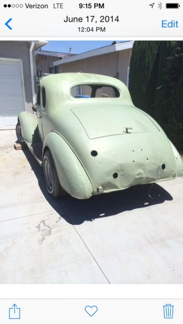 1936 Green Chevrolet Other Coupe