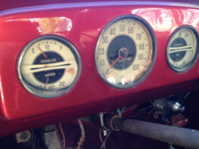 1936 Burgundy Chevrolet Other sedan