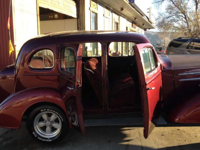 1936 Burgundy Chevrolet Other sedan