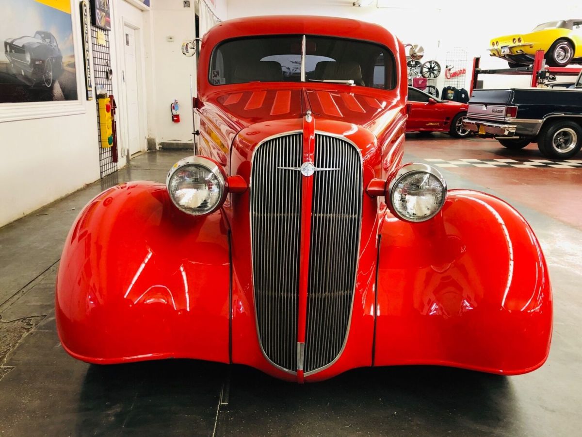 1936 Red Chevrolet Hot Rod / Street Rod 2 Door