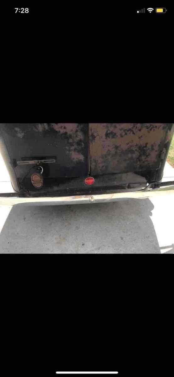 1936 Blue Chevrolet Panel Wagon