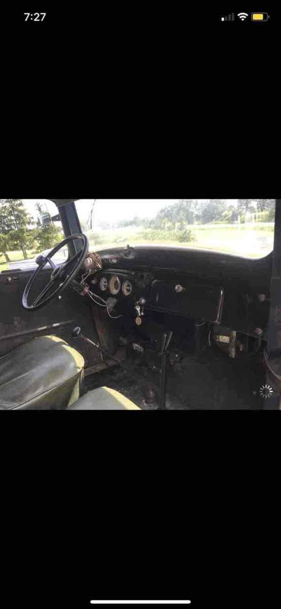 1936 Blue Chevrolet Panel Wagon