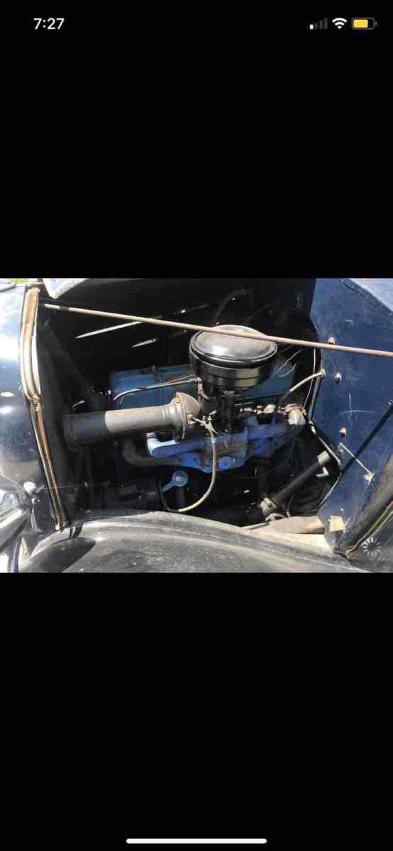 1936 Blue Chevrolet Panel Wagon