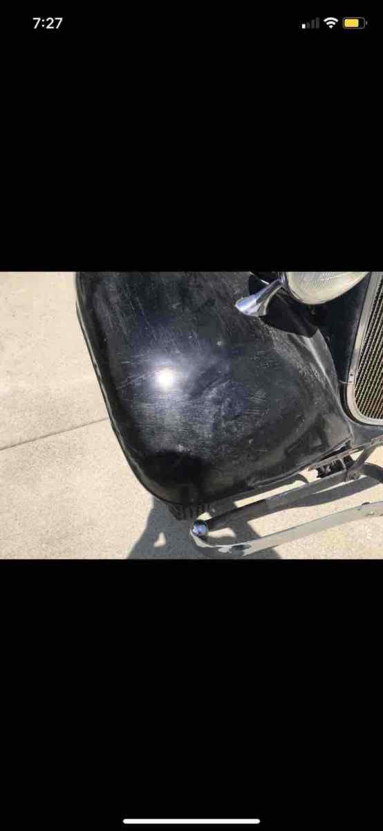 1936 Blue Chevrolet Panel Wagon