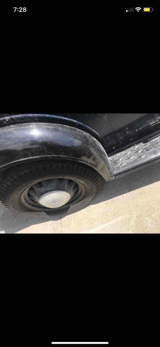 1936 Blue Chevrolet Panel Wagon