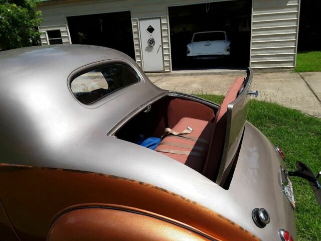 1936 Orange Chevrolet Master deluxe sport coupe Coupe