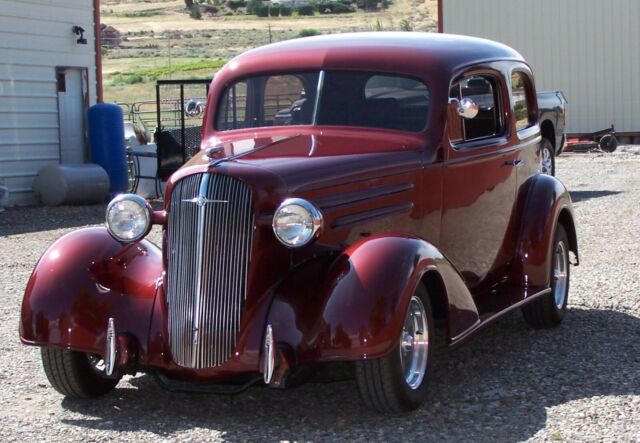 1936 Ruby Red Pearl Chevrolet Other Tudor