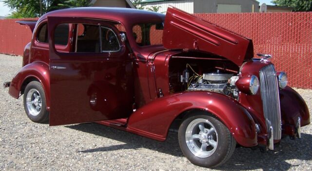 1936 Ruby Red Pearl Chevrolet Other Tudor