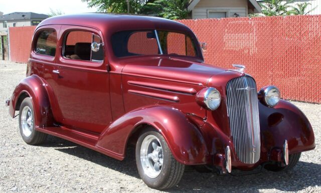 1936 Ruby Red Pearl Chevrolet Other Tudor