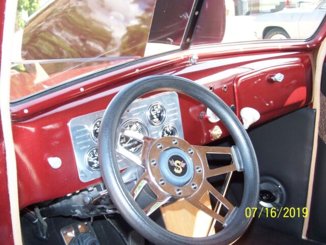 1936 Ruby Red Pearl Chevrolet Other Tudor
