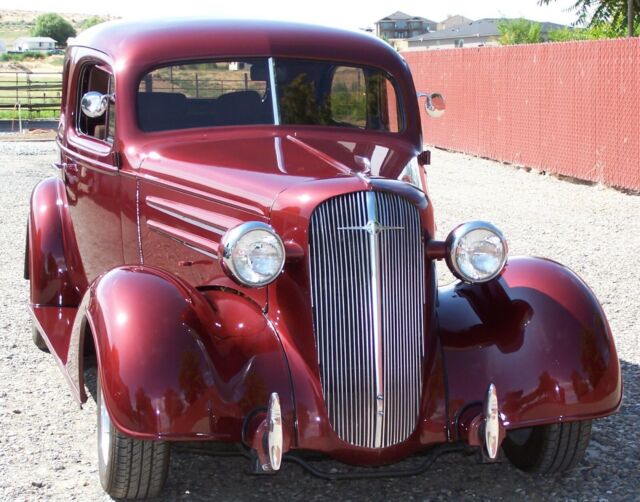 1936 Ruby Red Pearl Chevrolet Other Tudor