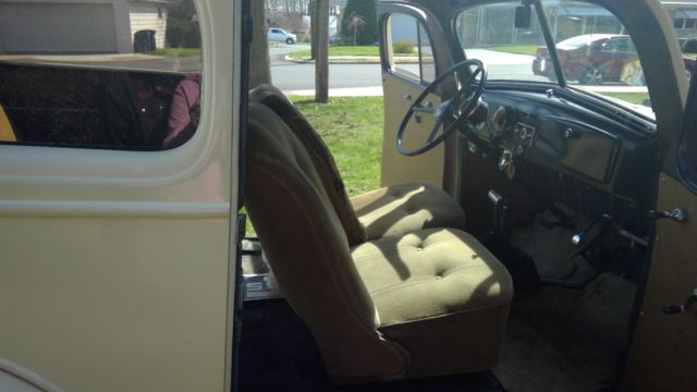 1936 camel beige Chevrolet Sedan Sedan