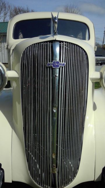 1936 camel beige Chevrolet Sedan Sedan