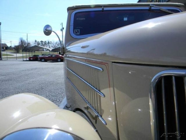1936 Tan Ford Deluxe