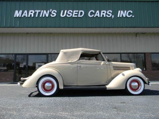 1936 Tan Ford Deluxe