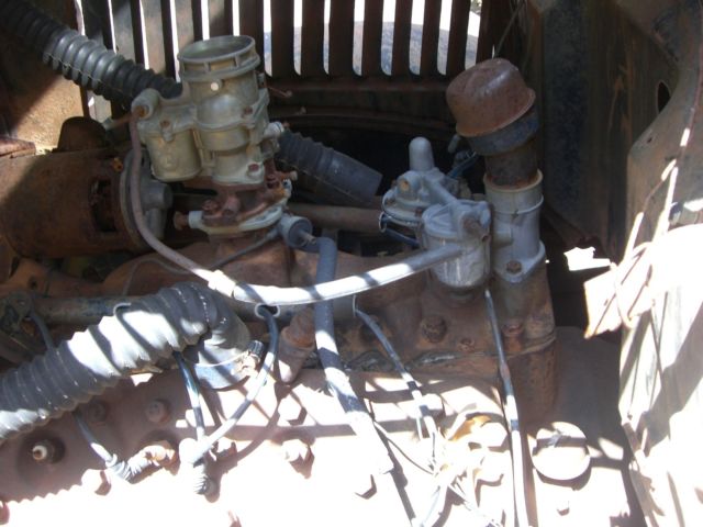 1936 Black Ford Model A Cab & Chassis