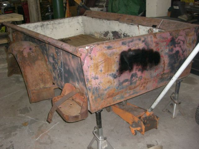 1936 Black Ford Model A Cab & Chassis