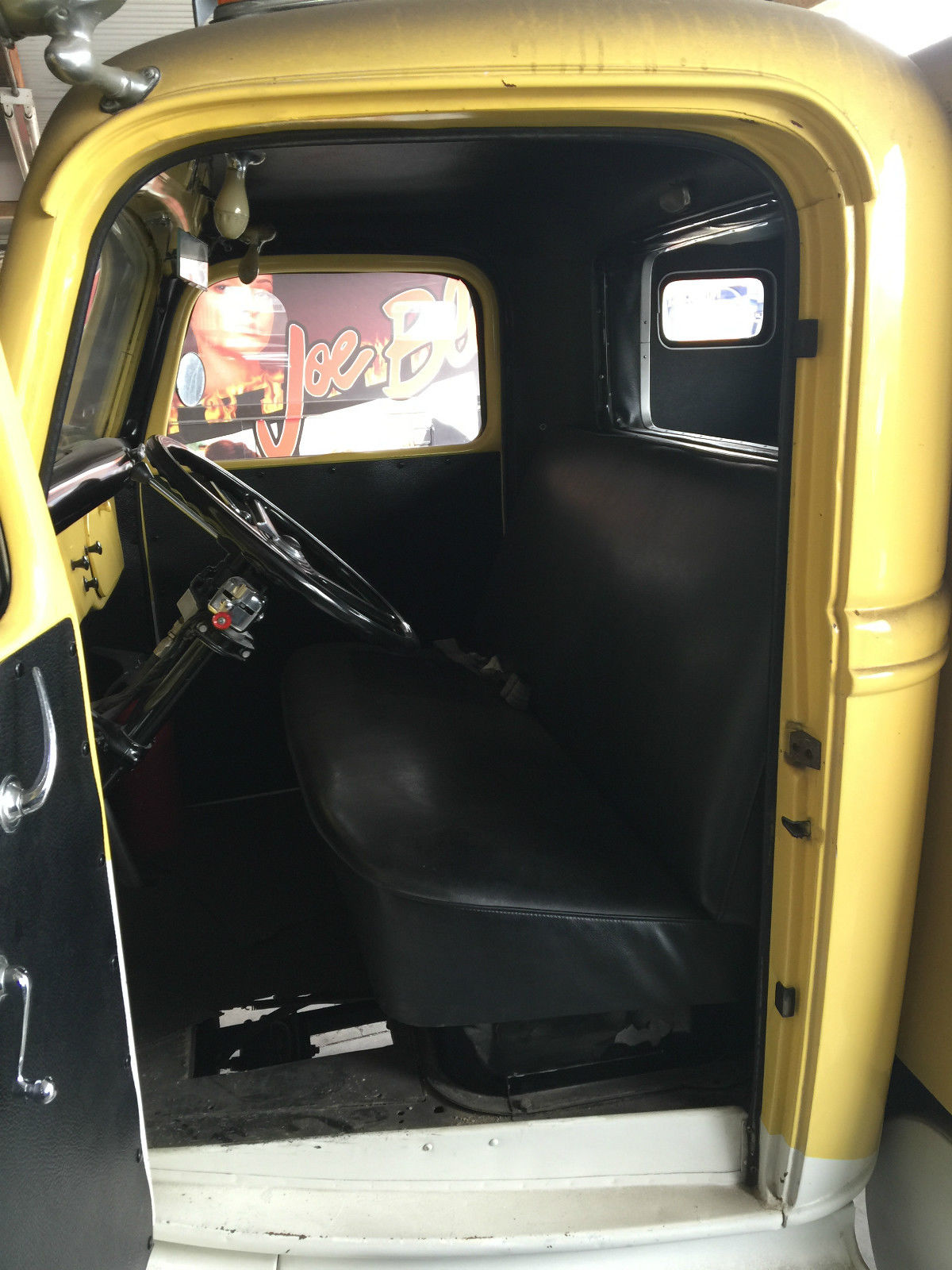 1936 red black Ford sedan two door sedan