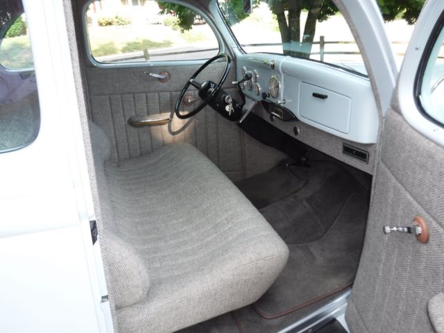 1936 Aquarious Blue Ford 5 window Coupe Coupe