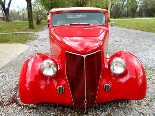 1936 HOUSE OF KOLOR KOSMIC RED Ford CONVERTIBLE Convertible