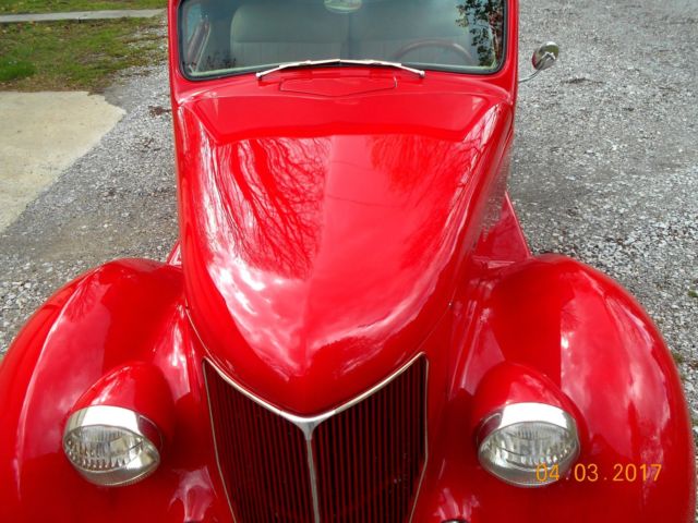 1936 HOUSE OF KOLOR KOSMIC RED Ford CONVERTIBLE Convertible