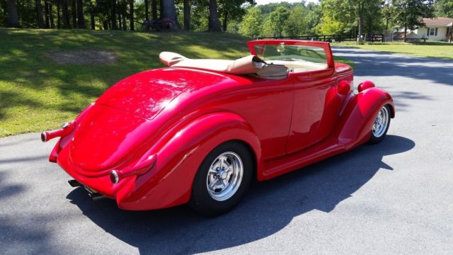 1936 HOUSE OF KOLOR KOSMIC RED Ford CONVERTIBLE Convertible