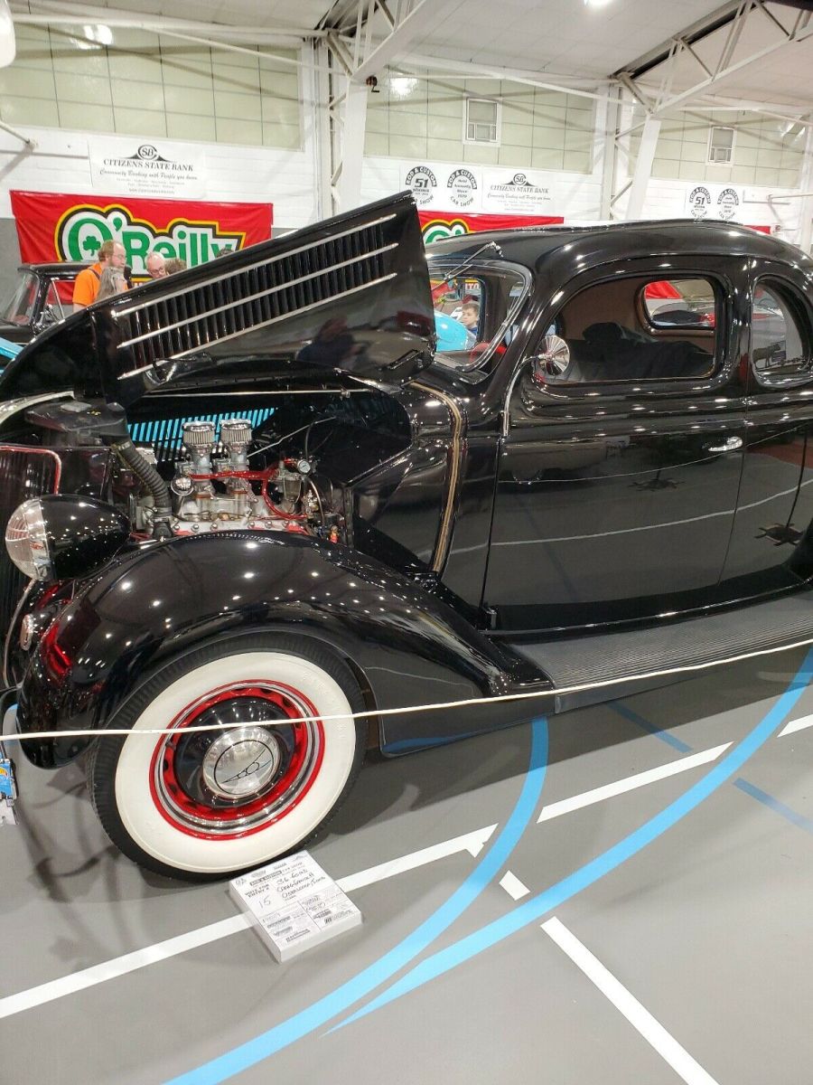 1936 Black Ford Coupe
