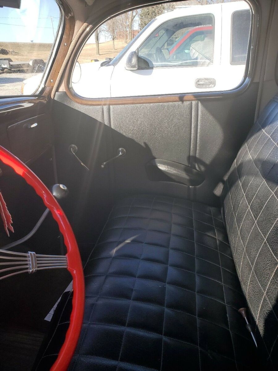 1936 Black Ford Coupe