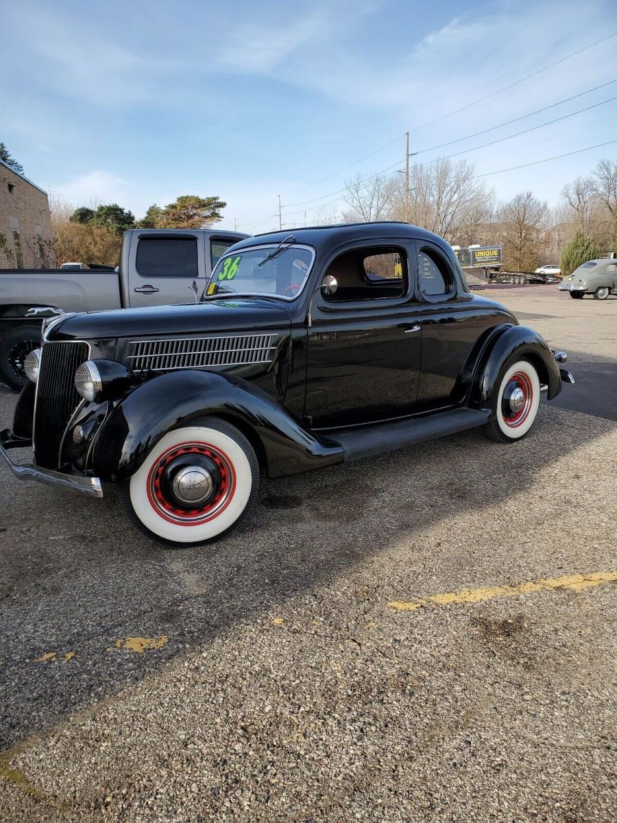 1936 Black Ford Coupe