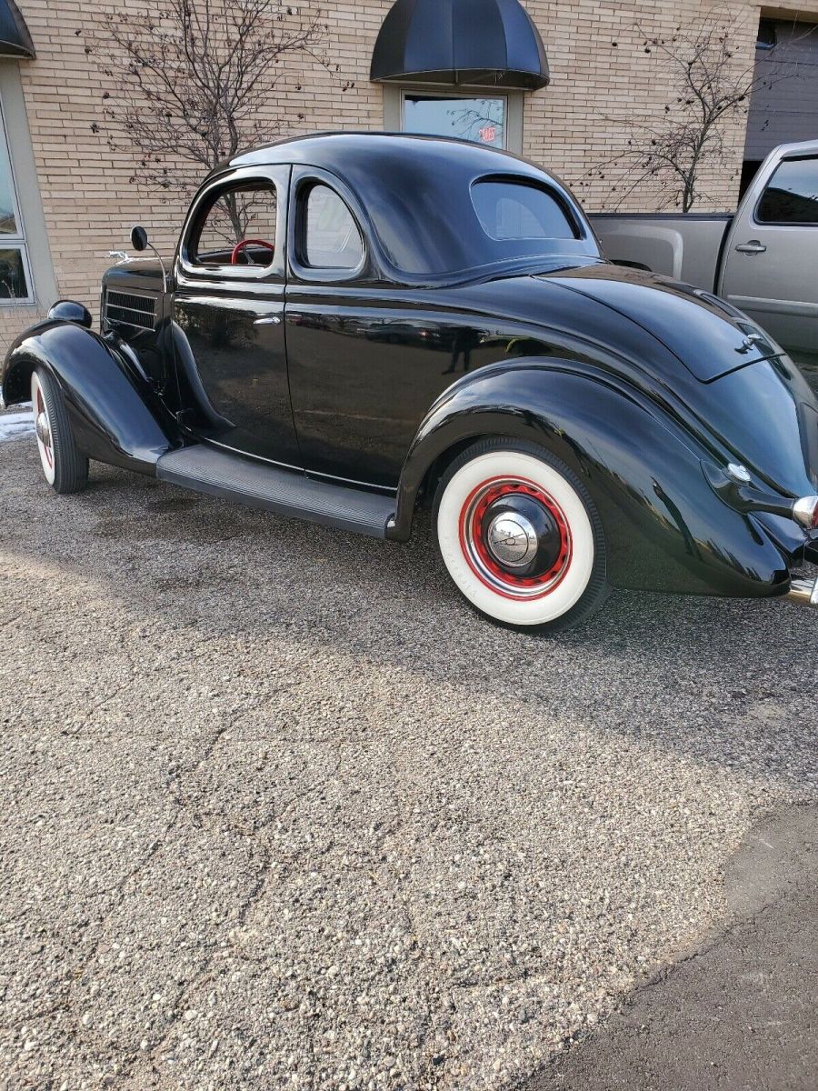 1936 Black Ford Coupe