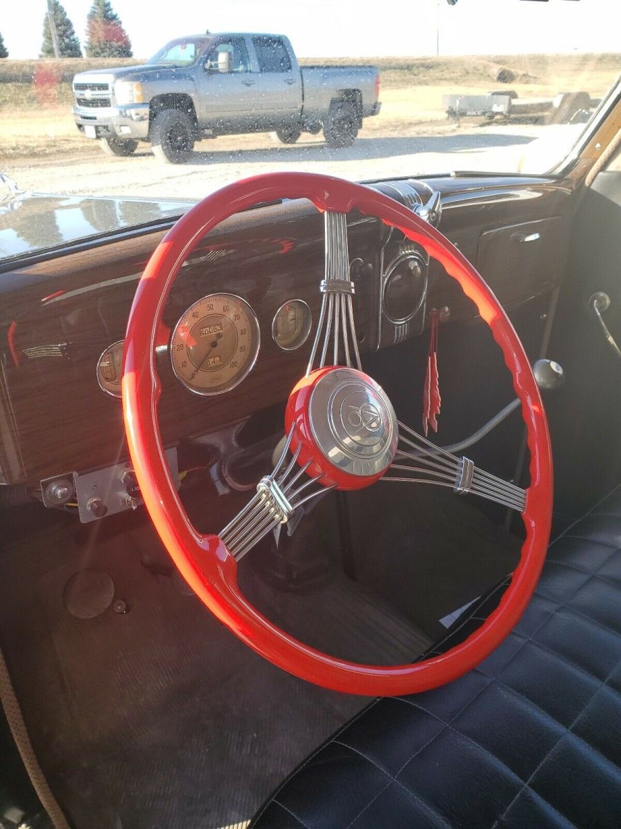 1936 Black Ford Coupe