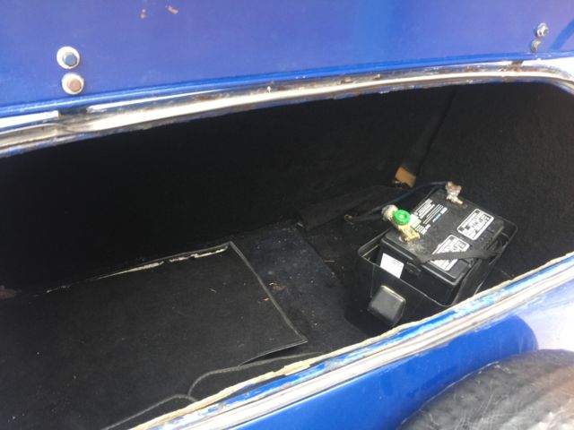 1936 Blue Ford FORD CUSTOM 2 DOOR