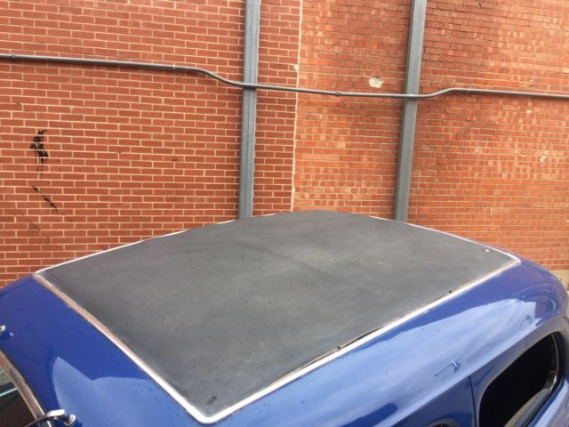 1936 Blue Ford FORD CUSTOM 2 DOOR