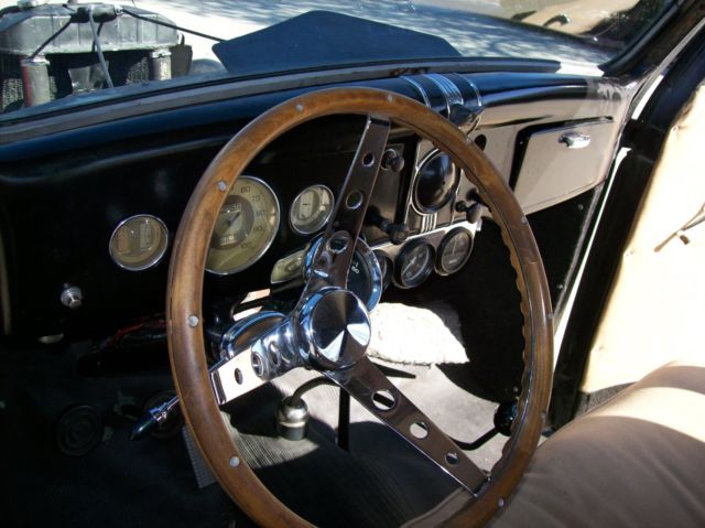 1936 sanded and primered black Ford Other business coupe