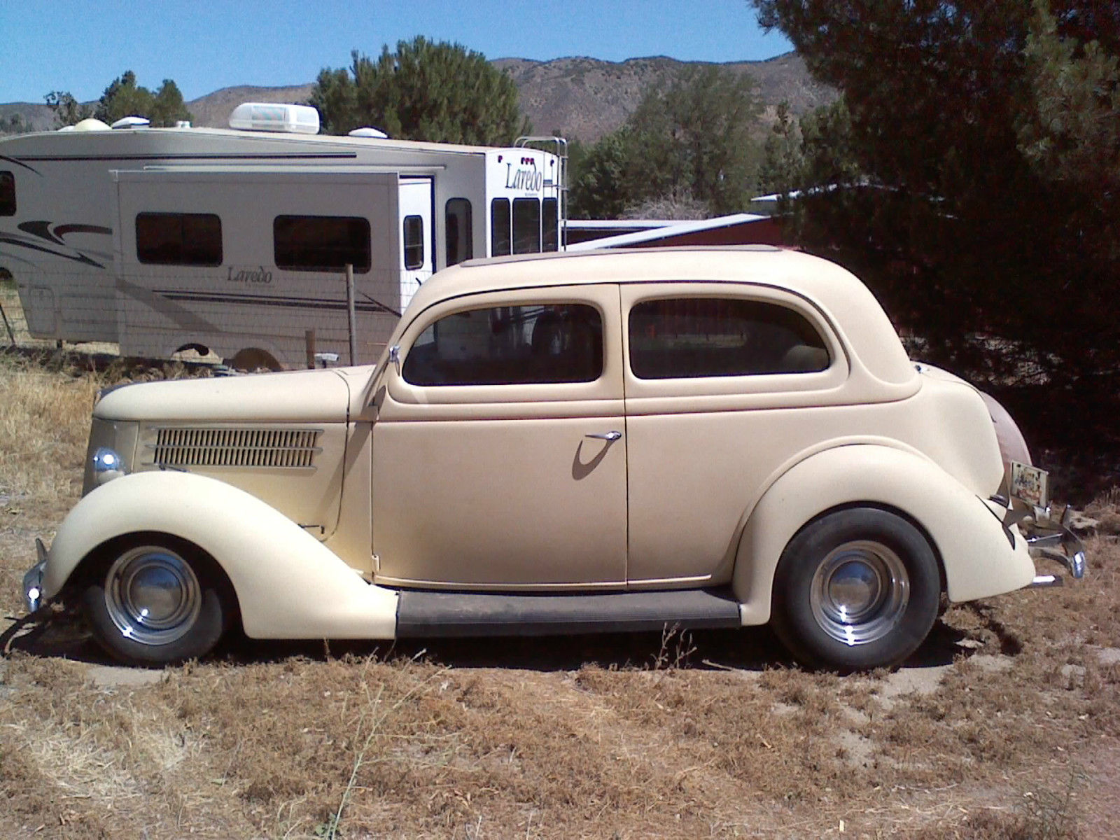 1936 Flat Biege Ford Other Sedan