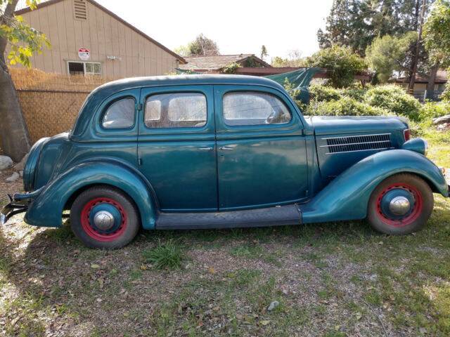 1936 Blue Ford Model 68 Sedan
