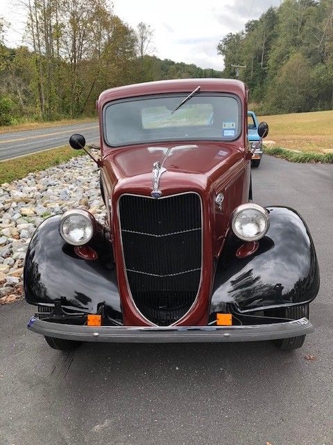1936 Red Ford Other Pickups Standard Cab Pickup