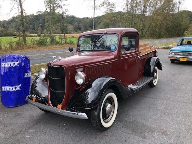 1936 Red Ford Other Pickups Standard Cab Pickup