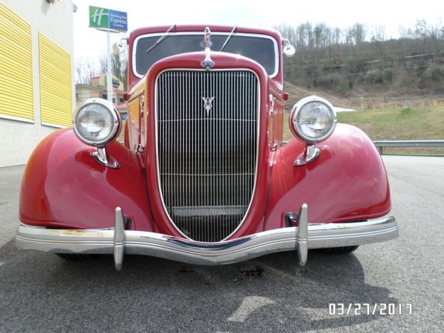 1936 Paprika Red Ford Other Pickups