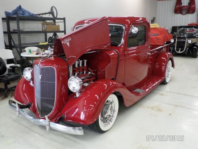 1936 Paprika Red Ford Other Pickups
