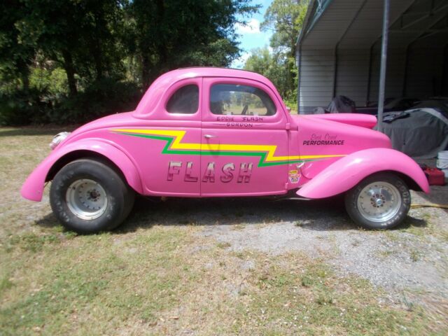 1936 Pink Ford Coupe Coupe