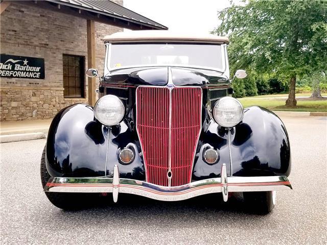 1936 Black Ford Roadster Convertible Convertible