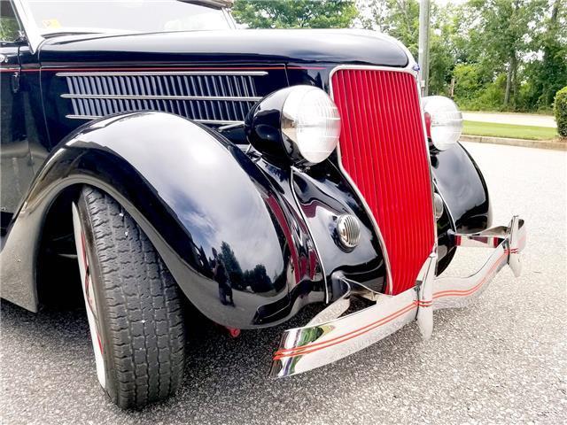 1936 Black Ford Roadster Convertible Convertible