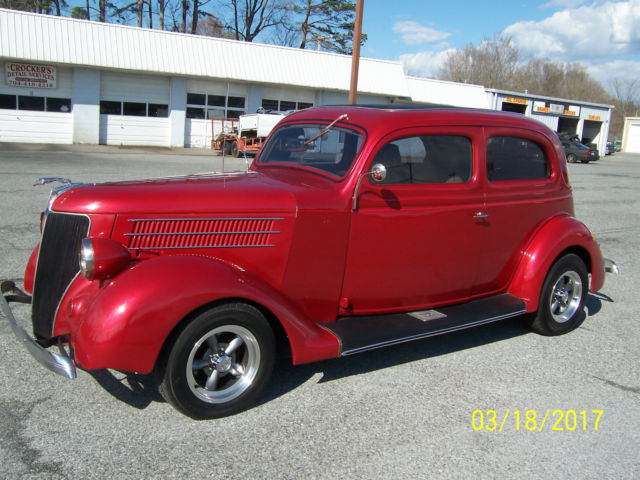 1936 Red Ford 1936 Ford Slantback Other Slantback