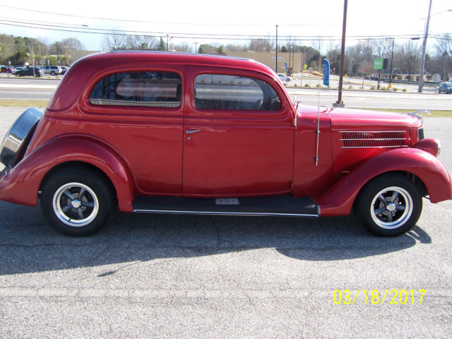 1936 Red Ford 1936 Ford Slantback Other Slantback