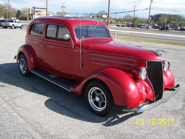 1936 Red Ford 1936 Ford Slantback Other Slantback