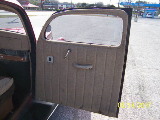 1936 Red Ford 1936 Ford Slantback Other Slantback