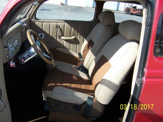 1936 Red Ford 1936 Ford Slantback Other Slantback