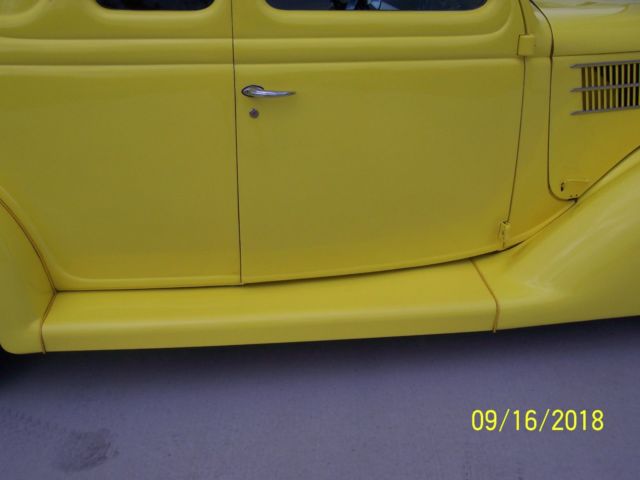 1936 Blue Ford 2 dr sedan