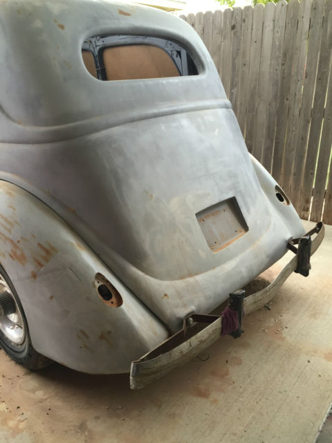 1936 Primer Ford Other Tudor Sedan Slantback